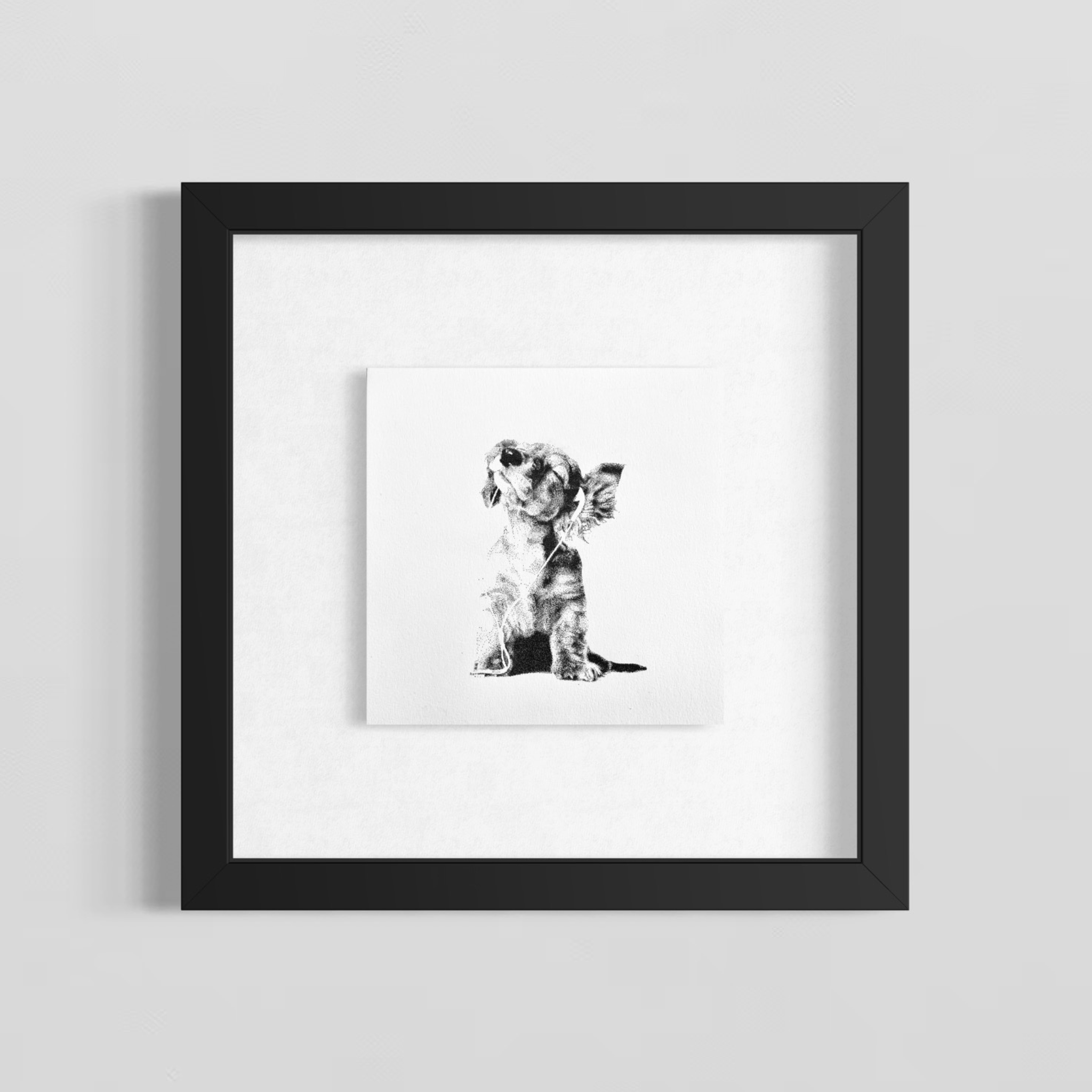 "TU RESSENS LES CHOSES?" 20x20cm